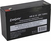 Аккумулятор Exegate HR 6-12 (6V, 12Ah) для UPS <EX282955RUS>