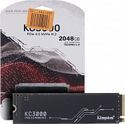 SSD 2 Tb M.2 2280 M Kingston KC3000 <SKC3000D/2048G> 3D TLC