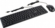 CBR KB SET 709, Комплект (клавиатура + мышь), USB. Клавиатура: 104 кл., офисн., 1,5 м. Мышь: 1000 dpi, 3 кн., 1,5 м