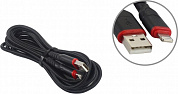 Hoco X59 Victory Black <794055> Кабель USB AM-->Lightning 2м