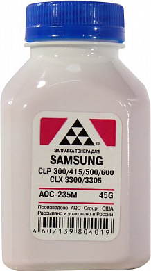 Тонер AQC-235M       (SAMSUNG CLP 300/415/500/600, CLX 3300/3305)  45 г