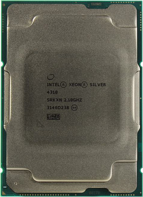 CPU Intel Xeon Silver 4310      2.1 GHz/  LGA4189