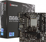 BioStar B660MX-E (RTL) LGA1700 <B660> PCI-E Dsub+DVI+HDMI GbLAN SATA MicroATX 2DDR4