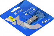 Netac <NT03U785C-064G-32PN> USB/USB-C OTG Flash Drive 64Gb (RTL)