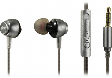 Наушники с микрофоном Ritmix RH-150M Space Grey (с регулятором громкости, шнур 1.2м)