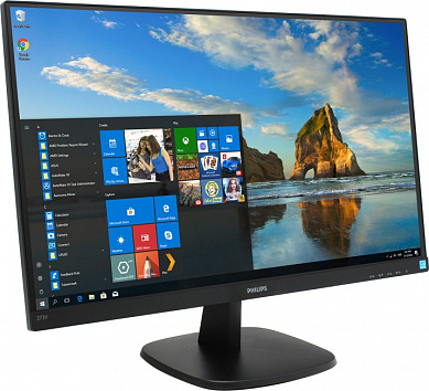 27"    ЖК монитор PHILIPS 273V7QJAB/01/00 (LCD, 1920x1080, D-Sub, HDMI, DP)