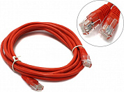 Patch Cord UTP  кат.5e  3м, красный