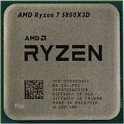 CPU AMD Ryzen 7 5800X3D     (100-000000651)  3.4 GHz/8core/4+96Mb/105W   Socket AM4