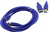 VCOM <VUS7065-3м> Кабель удлинительный USB 3.0 A-->A 3м