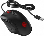 1KF75AA Мышь HP Omen 600 черный/красный оптическая USB игровая (6but)