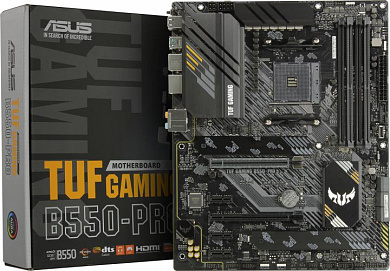 ASUS TUF GAMING B550-PRO (RTL) AM4 <B550> 2xPCI-E HDMI+DP 2.5GbLAN SATA ATX 4DDR4