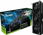 12Gb <PCI-E> GDDR7 Palit INFINITY 3 <NE75070019K9-GB2050S> (RTL) HDMI+3xDP <GeForce RTX5070>