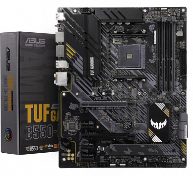 ASUS TUF GAMING B550-PLUS (RTL) AM4 <B550> 2xPCI-E HDMI+DP 2.5GbLAN SATA ATX 4DDR4