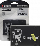 SSD 256 Gb SATA 6Gb/s Kingston KC600 <SKC600/256G> 2.5" 3D TLC