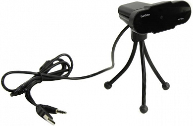 ExeGate BlackView C525 HD <EX287386RUS> (USB2.0, 1280x720, микрофон, трипод)