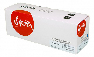 SACB541A/716C Картридж SAKURA CB541A/716C для HP, синий, 1500 к.