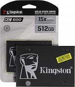 SSD 512 Gb SATA 6Gb/s Kingston KC600 <SKC600/512G> 2.5" 3D TLC