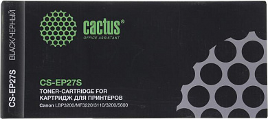 Картридж Cactus CS-EP27(S) для Canon LBP3200/MF3220/3110/3200/5600/5700
