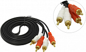 Exegate <EX254083RUS> Кабель 2RCA-M --> 2RCA-M 2м