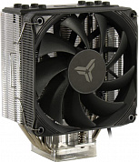 JONSBO <PISA A4 Standard Black> (4пин, 115X/1200/1700/AM4/AM5, 36.8дБ, 800-1850об/мин, Al+тепл.труб)