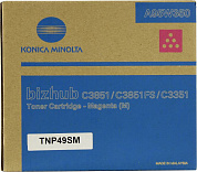 Тонер-картридж KONICA MINOLTA <A95W350> TNP49M Magenta для bizhub C3351/C3851