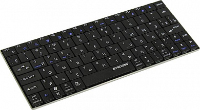 Клавиатура JETACCESS Slim Line K7 BT Black <Bluetooth> 80КЛ, беспроводная