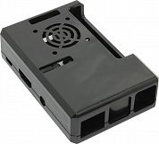 ACD <RA187> Корпус для Raspberry Pi 3 Black ABS Plastic Case w/GPIO port hole and Fan holes