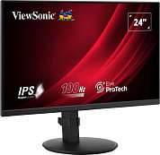 23.8" ЖК монитор Viewsonic VA2408-HDJ с поворотом экрана (LCD, 1920x1080, D-Sub, HDMI, DP)