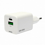 Cablexpert <MP3A-PC-61> Зарядное устройство USB (Вых. DC5/9/12V, 20W, USB, USB-C)