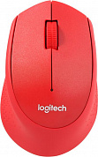 Logitech M280 Red Wireless Mouse <910-004308> (RTL) USB 3btn+Roll