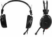 Наушники с микрофоном A4Tech HS-30 (шнур 2м, с регулятором громкости)