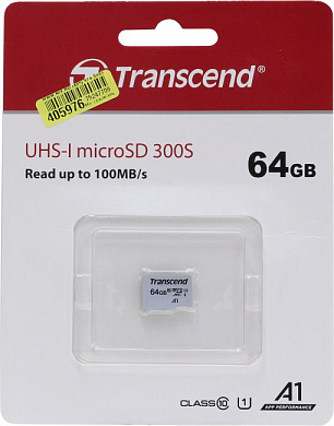 Transcend <TS64GUSD300S> microSDXC 64Gb UHS-I U1