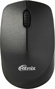 Ritmix Wireless Optical Mouse <RMW-502 Black> (RTL) USB 3btn+Roll