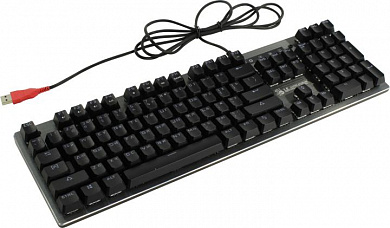 Клавиатура Bloody B760 Gray LK Black <USB> 104КЛ, подсветка клавиш