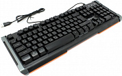 Клавиатура OKLICK <717G> <USB> 104КЛ, подсветка клавиш  <476395>