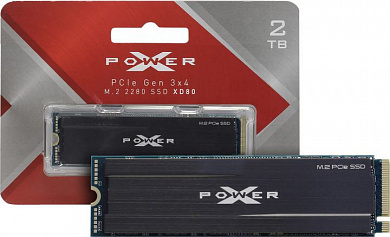 SSD 2 Tb M.2 2280 M 6Gb/s Silicon Power XD80 <SP002TBP34XD8005>