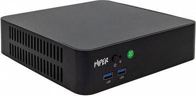 I5114R16N5WPB Неттоп Hiper AS8 black (Core i5 11400/16Gb/512Gb SSD/noDVD/VGA int/W10Pro) (I5114R16N5WPB)