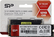 SSD 128 Gb M.2 2280 B&M 6Gb/s Silicon Power A55 <SP128GBSS3A55M28> 3D TLC