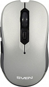 SVEN Wireless Optical Mouse <RX-560SW Gray> (RTL) USB 6btn+Roll