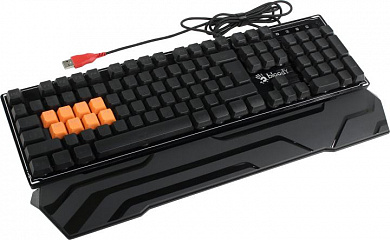 Клавиатура Bloody B3370R <USB> 104КЛ, подсветка клавиш