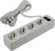 Сетевой фильтр 5bites <SP4W-530> White <3м> ( 4 розетки )