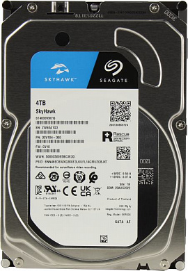 HDD 4 Tb SATA 6Gb/s Seagate SkyHawk <ST4000VX016> 3.5"
