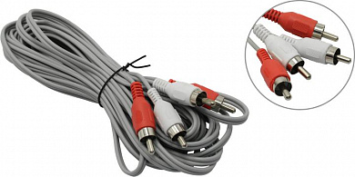 Smartbuy <KA-225> Кабель 2RCA-M --> 2RCA-M 5м