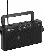HARPER <HDRS-377> Радиоприёмник (FM/AM/SW, MP3, microSD, USB, BT, 18650/220V)
