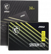 SSD 240 Gb SATA 6Gb/s MSI <SPATIUM S270 SATA 2.5" 240GB> 2.5"