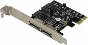 ExeGate EXE-501 PCI-Ex1, SATA 6Gb/s, 2port-ext /2port-int<EX283707RUS>