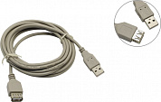 5bites <UC5011-030C> Кабель удлинительный USB 2.0 A-->A 3м