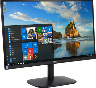 23.8" ЖК монитор AOC 24B2XH(/EU) <Black> (LCD, 1920x1080, D-Sub, HDMI)