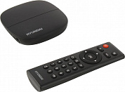 Hyundai <H-DMP100 Black> (Ultra HD 4K A/V Player, HDMI2.0, 2xUSB2.0, LAN, WiFi, CR, ПДУ)