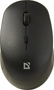 Defender Auris Wireless Optical Mouse <MB-027 Black> (RTL) USB 4btn+Roll <52027>